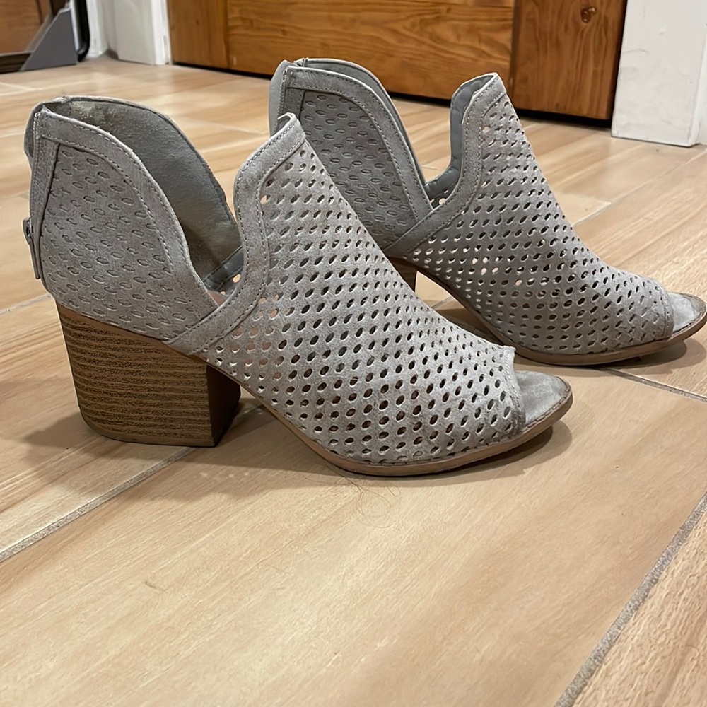 Grey booties